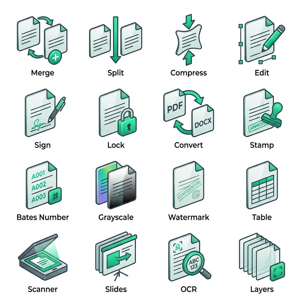 PDF Manipulation & Security